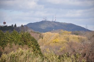 生駒山上を望む