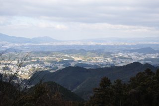 国見櫓跡より