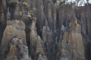 上の展望台より