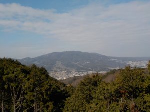 生駒山方面の展望