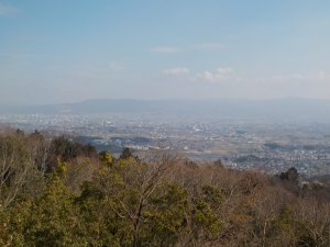 国見山展望台に戻ってきた